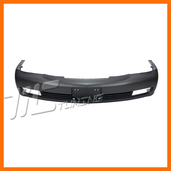00-05 deville front bumper cover dts fog black raw replacement new
