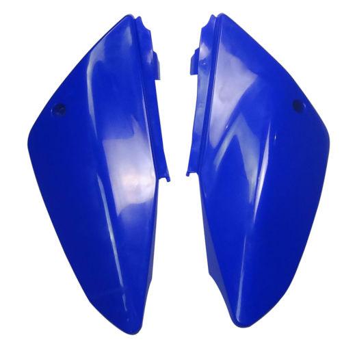 Blue motorbikes pit plastic background rear mud plate fender f/ honda crf70 