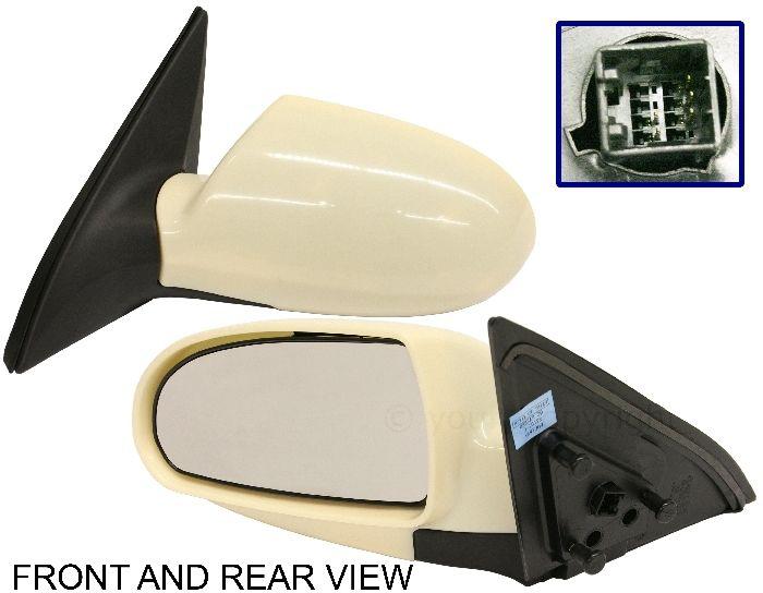 Kool-vue for hyundai elantra 07-10 side mirror left driver power heated folding