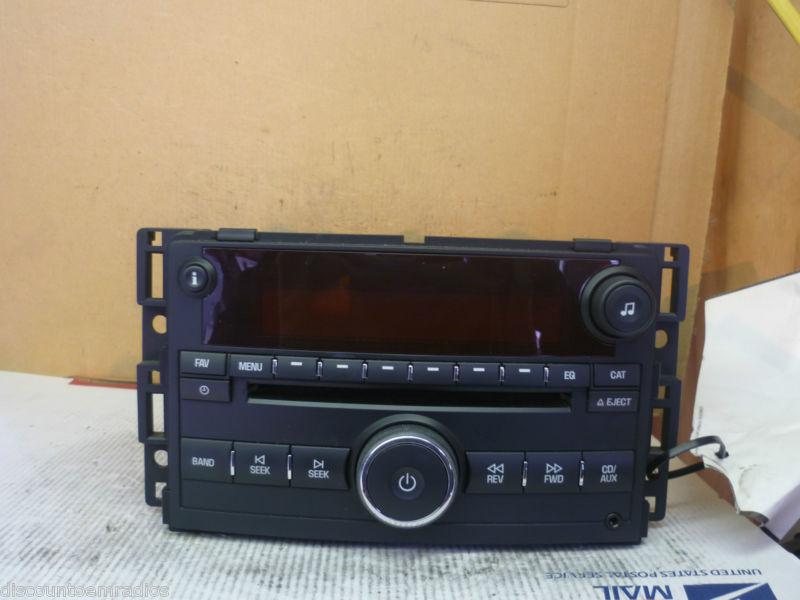 06-08 saturn ion vue sky radio single cd player 15850682 