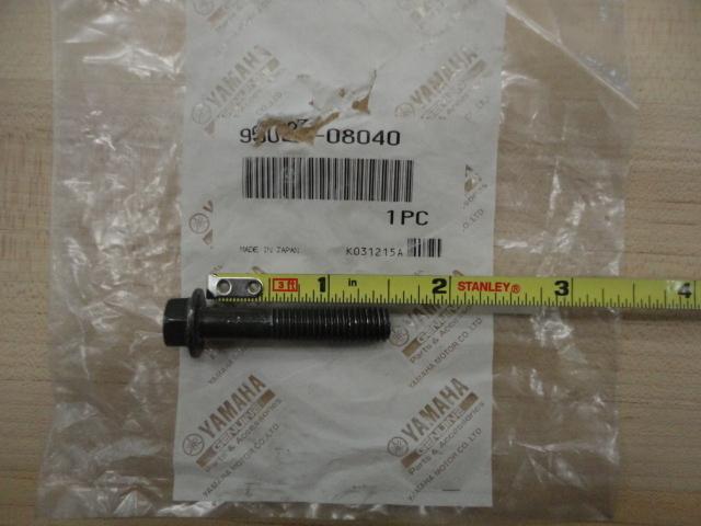 Yamaha nos yfz450 serow virago, flange bolt (4my,) 95027-08040-00  #152