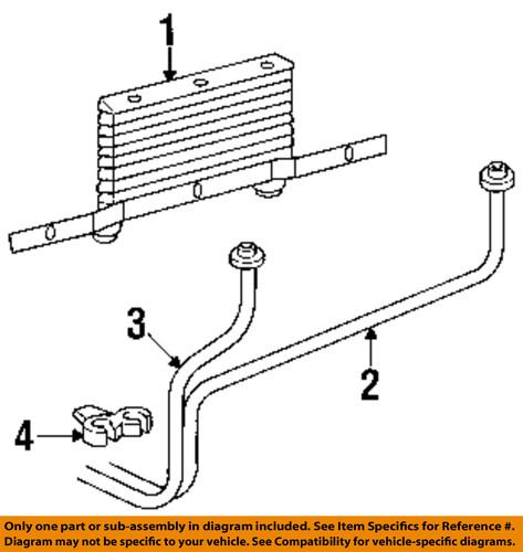 Gm oem 15809053 transmission cooling line/hose/auto trans oil cooler hose