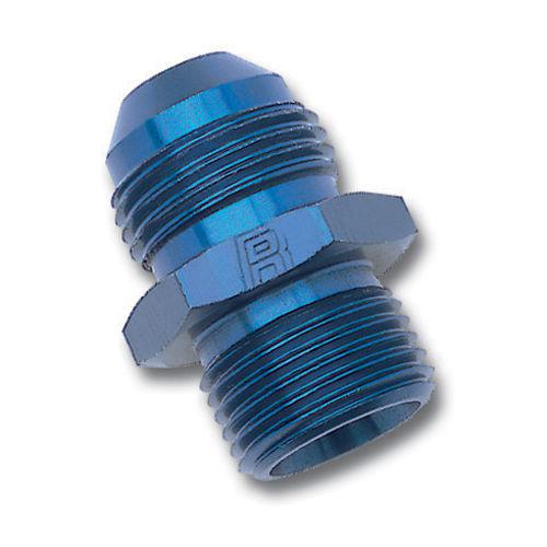 Russell 670490 an adapter fitting -8 an male to m14 x 1.5 male straight blue