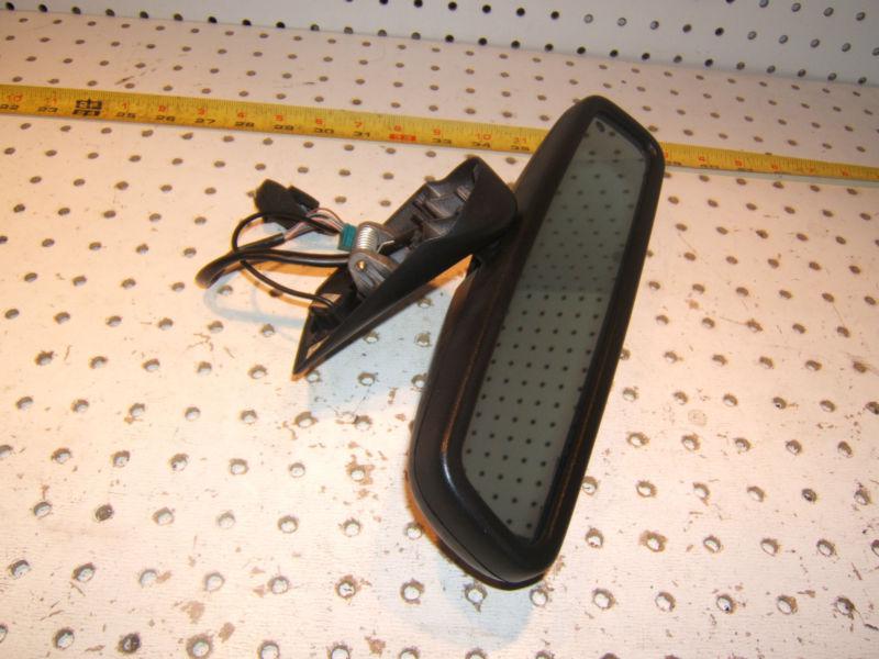 Mercedes late w210,208,202 black electric rear view mirror with garge d opener