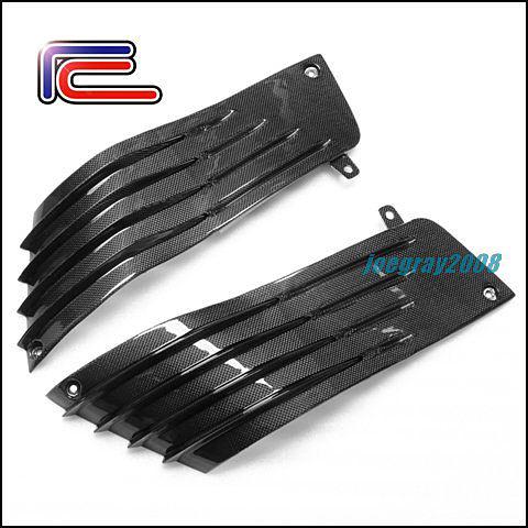 Rc carbon fiber tank side panels kawasaki ninja zx-14 06 07 08 09 10 11