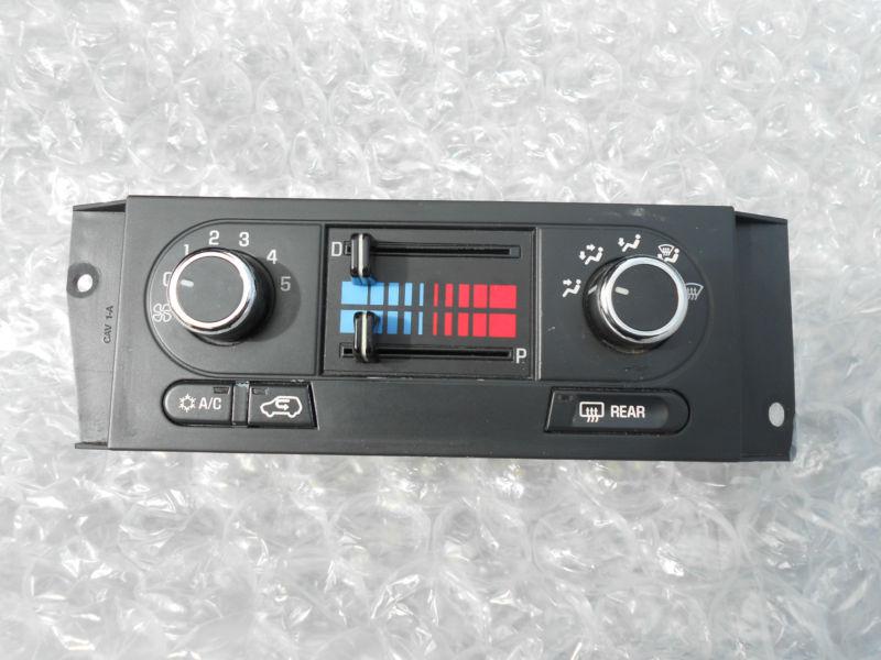 02-07 buick rendezvous heater control temperature climate a/c dual  unitoem 