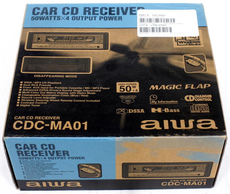 Aiwa cd player, fm am receiver, cdc-ma01, 50wx4