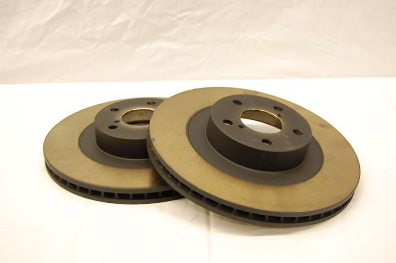 Oem subaru front brake rotors impreza sedan wagon & wrx