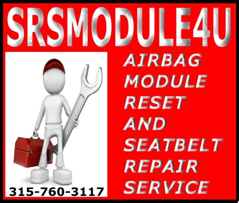 Nissan 2013-up airbag computer srs module airbag control module reset service