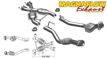 Magnaflow catalytic converter 93332 ford,mercury mustang,capri