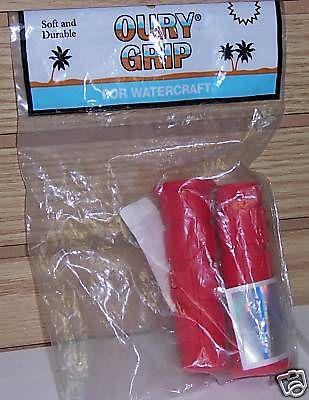 Red oury jet ski pwc watercraft grips  nib