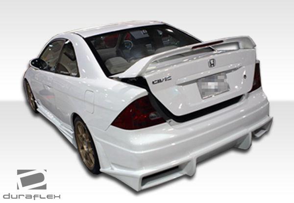 Duraflex rear bumper body kit 01 02 03 04 05 honda civic 2dr 100230