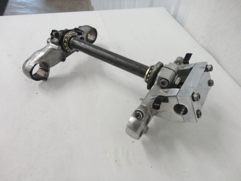 1983-86 honda vf1100c magna v65 triple trees, steering stem, & risers nice 3168