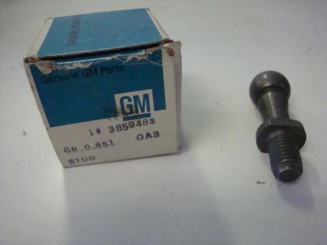 Chevrolet-camaro/nova/chevelle/copo/396/427-nos clutch ball stud#3859488-1965-70