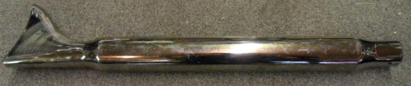 Vintage fishtail exhaust-harley/knucklehead/flathead/panhead/rat rod/bobber/