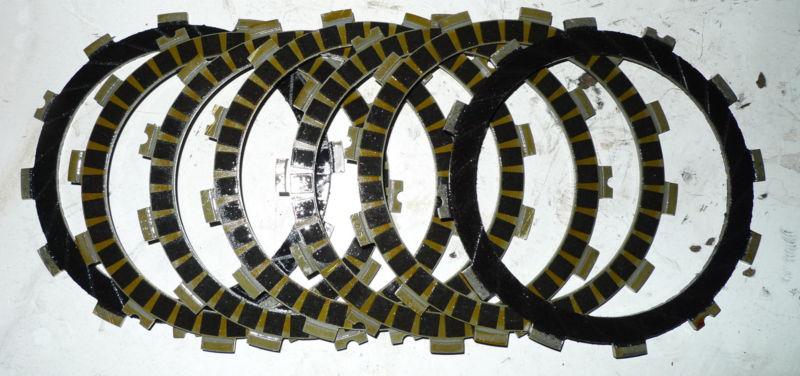 01 kawasaki kx 125 kx125 clutch plates friction 97 98 99 00 01 02 03 04 05