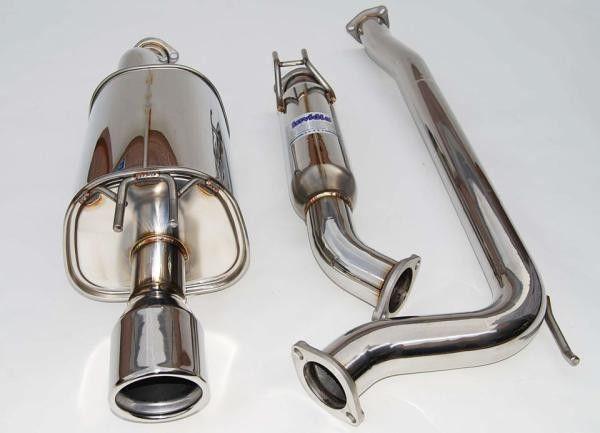 Invidia exhaust q300 catback rolled ss tips 06-11 honda civic si sedan 2.0l 4dr