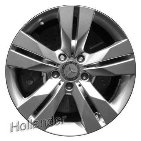 09 10 mercedes cls550 wheel 219 type cls550 18x9-1/2 5 split spokes