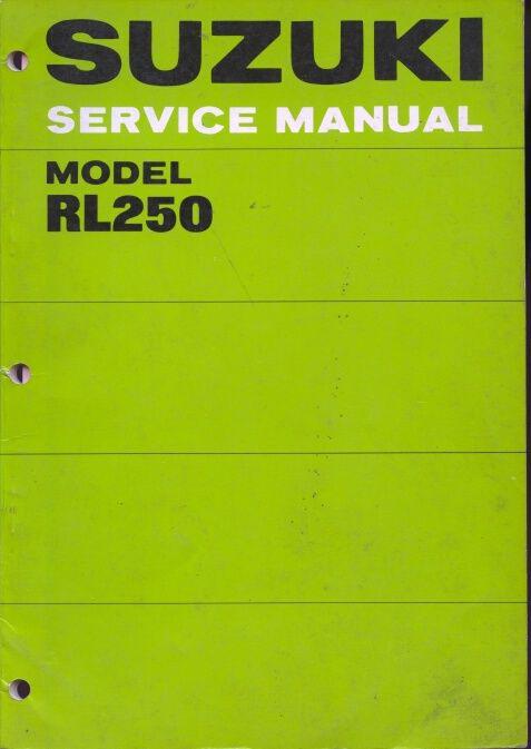 1974 suzuki rl250 service manual