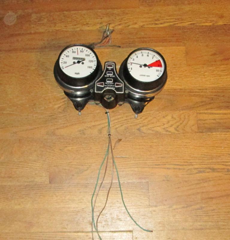 Honda cb750 sohc speedometer tachometer gauges chopper cafe