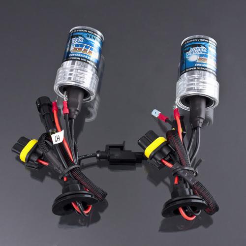 New 2pcs white color 2x 35w h7 6000k 12v hid xenon car head light lamp bulbs