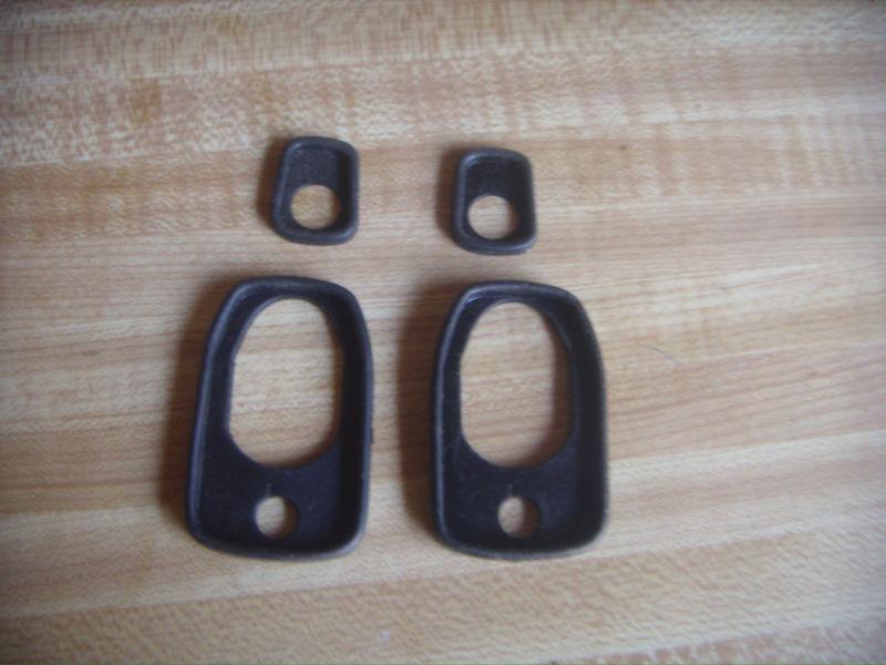 Vw bus door handle seal, type 2,  4 piece set. 1969-1979 volkswagen. kombi