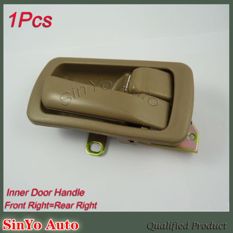 New beige front rear right inside inner interior door handle fit for camry 92-96