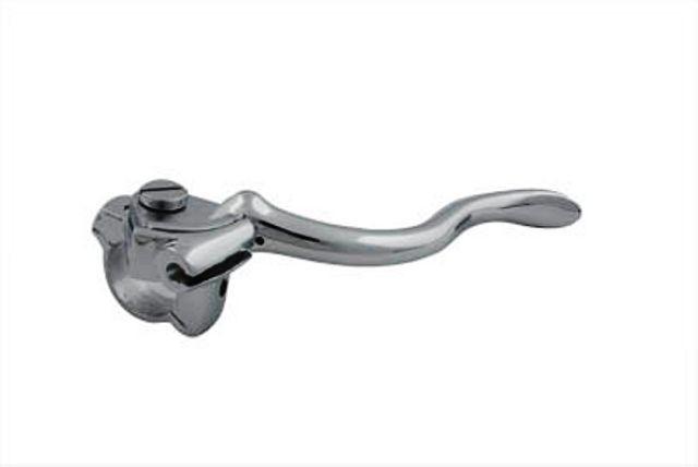 Chrome brake hand lever assembly for hd models 1928-1940