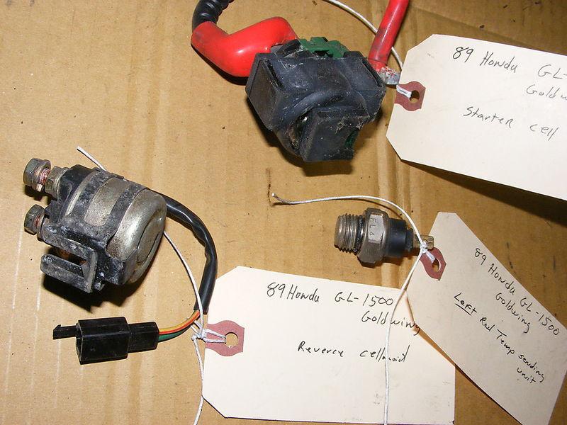 89 honda gl1500 goldwing solenoids