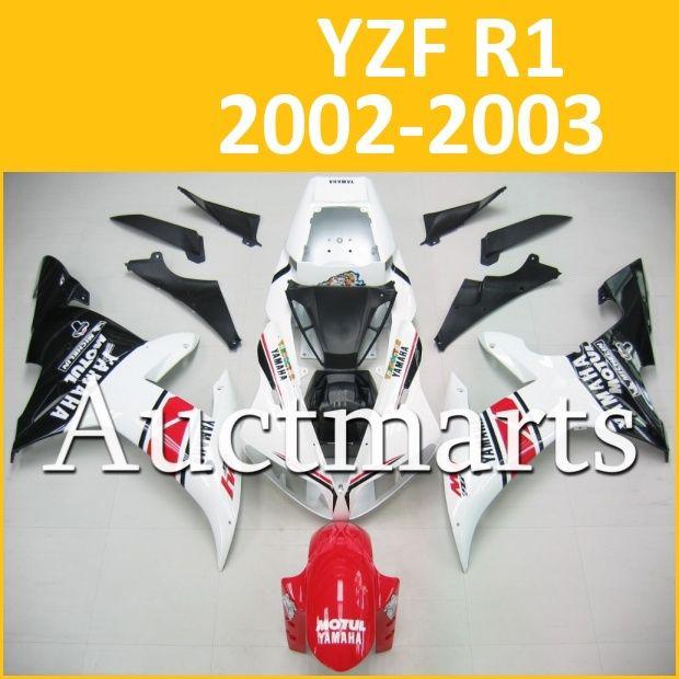 Fit yamaha yzf r1 02 03 yzfr1 2002 2003 1000 fairing kit bodywork b13 b23