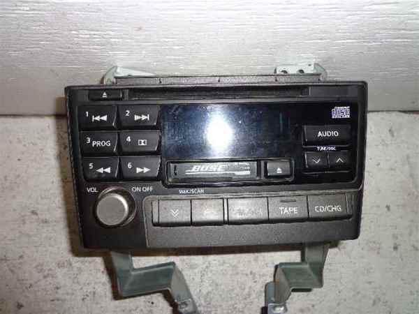 2001 nissan maxima am/fm/cass/cd radio player oem lkq