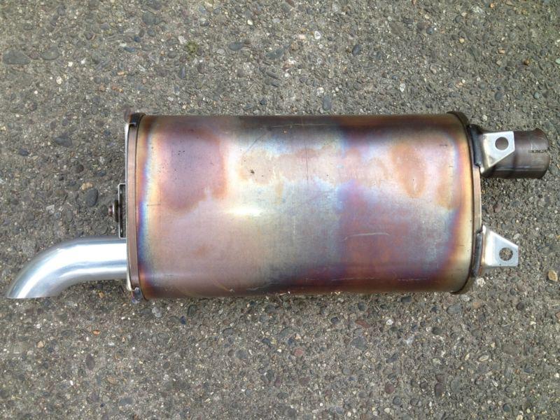 Yamaha fx nytro silencer / muffler / exhaust with turn out