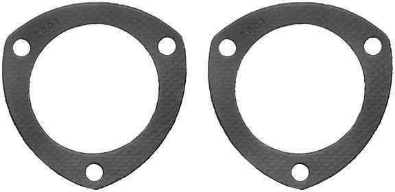 Fel-pro gaskets fpg 2001 - exhaust pipe collector gasket, triangle.; 3""