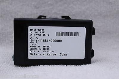 07-12 nissan sentra control unit im immobilizer oem oe factory 28591-c990a