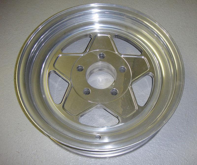 Monocoque aluminum front drag wheel (unused)