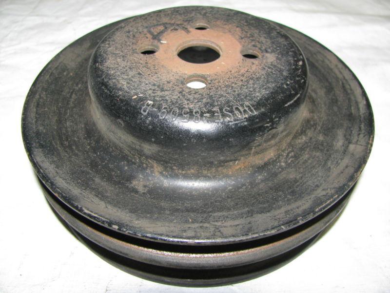 Waterpump pulley 2-groove ford 429 v-8 dose-8509-b 1970 1971 1972