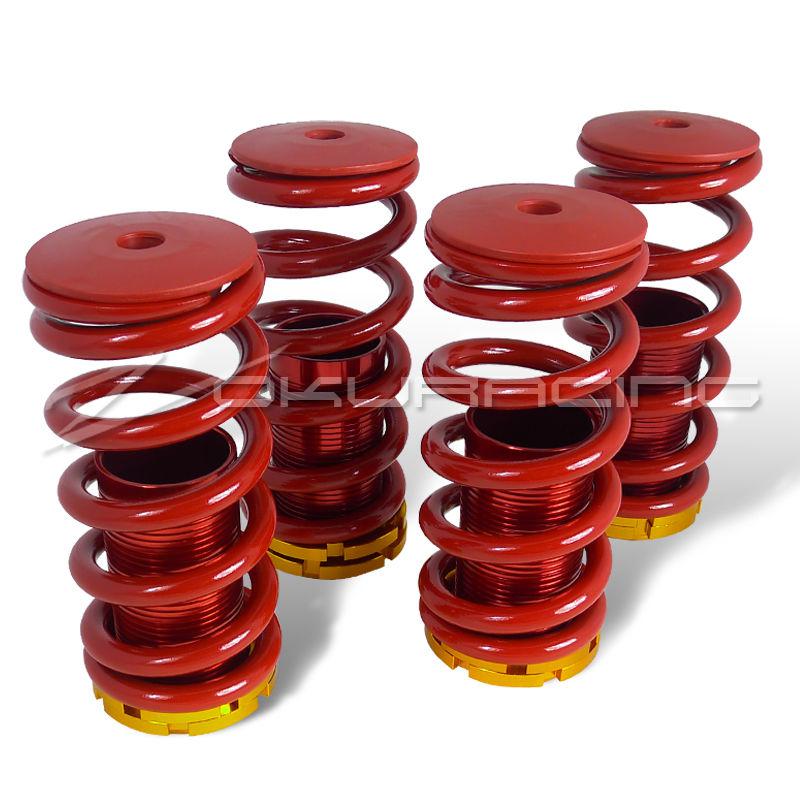 88-00 civic integra jdm sport lowering coilovers springs front+rear