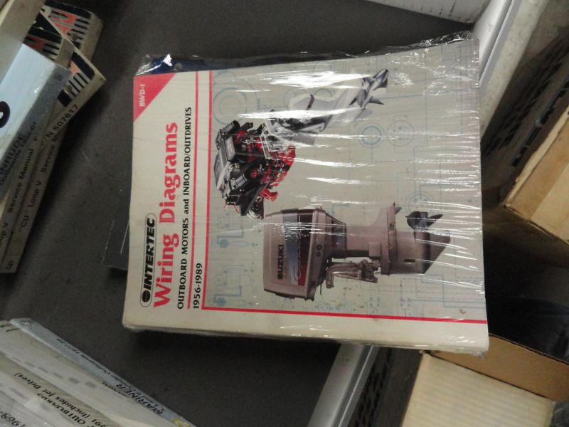 Outboard motor, inboard and outdrive wiring diagram manual 1956 to 1989