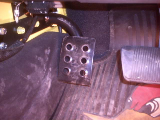 Jk wrangler dead pedal