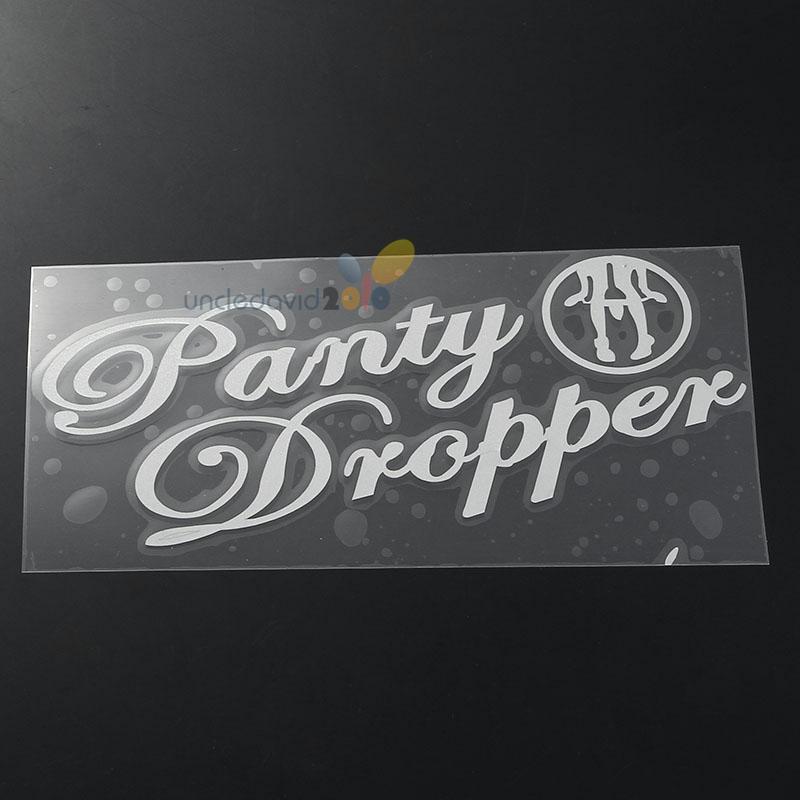 Panty dropper decal jdm euro hot funny car window bumper vinyl sticker new
