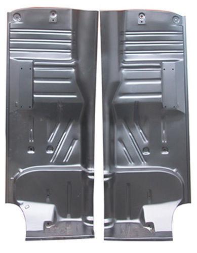 Gmk4040500552l goodmark full length floor pan driver side edp coated steel fits