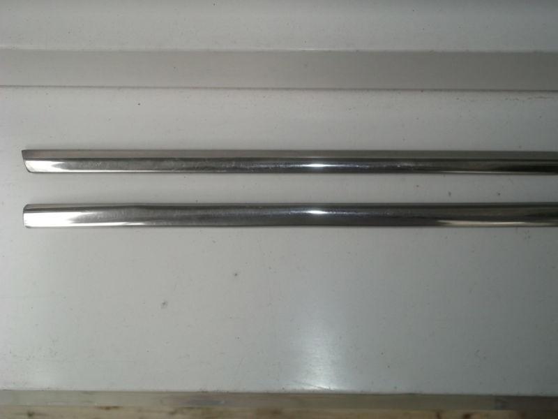 Volvo 1800 p1800 1800s p1800s 1800e 1800es rear quarter window pillar trims