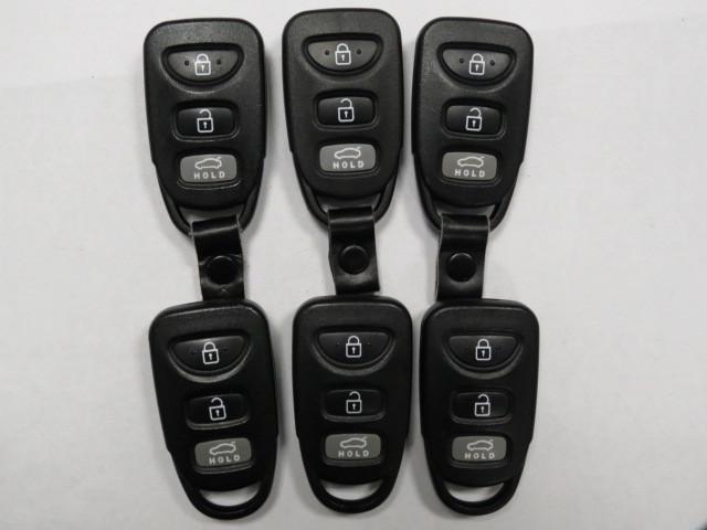 Used hyundai lot of 6 keyless entry 95430-3q000 transmitters fobs osloka-950t