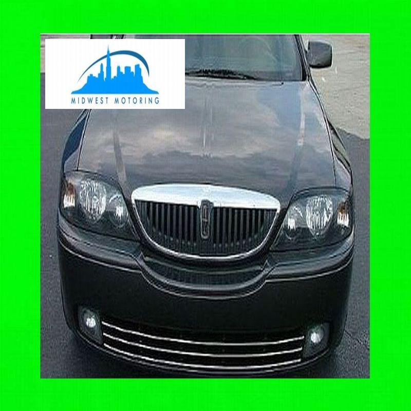 2000-2006 lincoln ls chrome trim for lower grill grille w/5yr warranty
