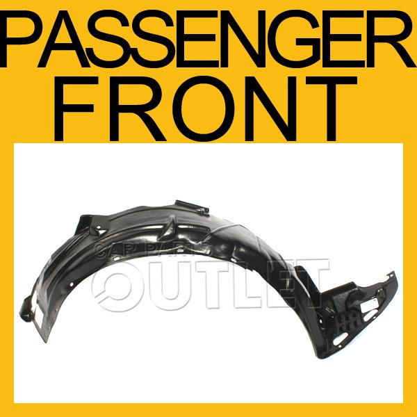 03 04 05 06 07 honda accord 4dr sedan fender liner splash shield right new r/h 