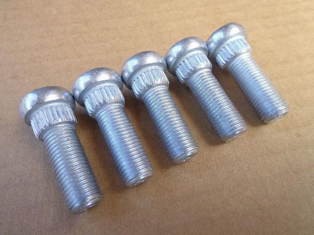 5 new wheel studs! 7/16"-20 -gm cars bel air nova chevy ii buick & truck 228-14