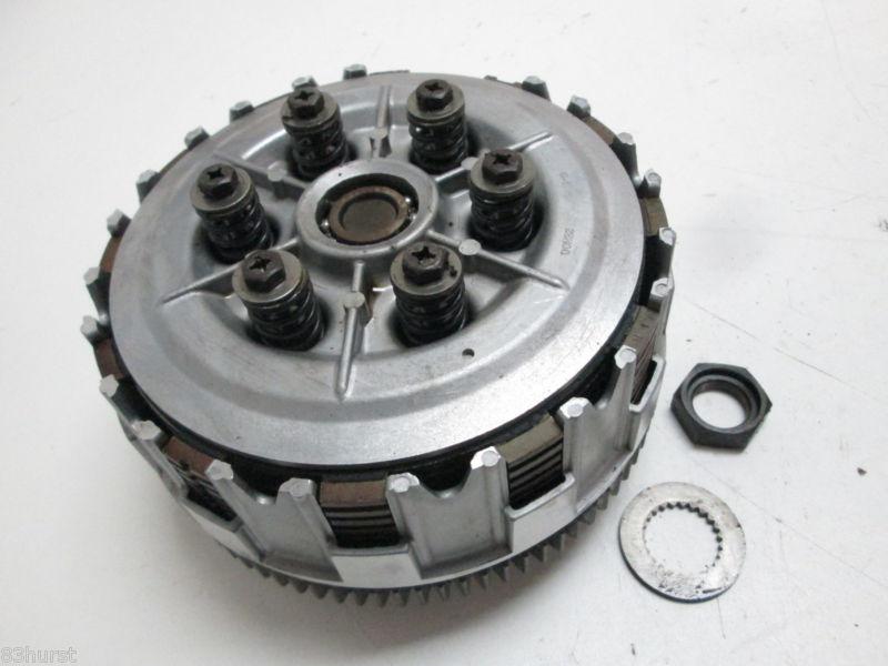 Yamaha 1984 xvz12 1200 venture royale clutch plates with flywheel & basket ass'y