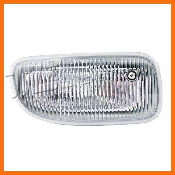 2002 2003 jeep grand cherokee fog lamp lens chrome light hsg wo bulb bezel right