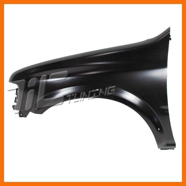 00-04 isuzu rodeo driver side front fender primered black steel left primed new