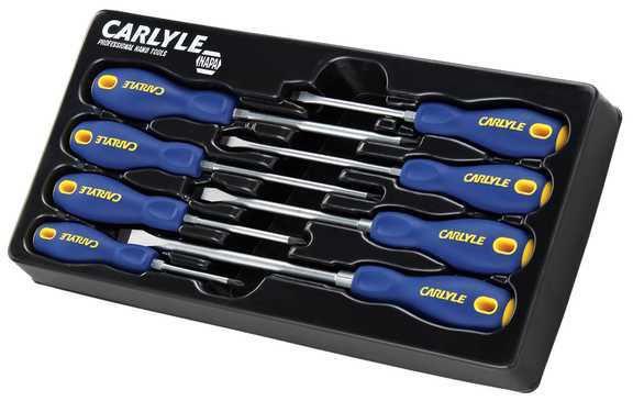 Carlyle hand tools cht sds8 - screwdriver set, combination